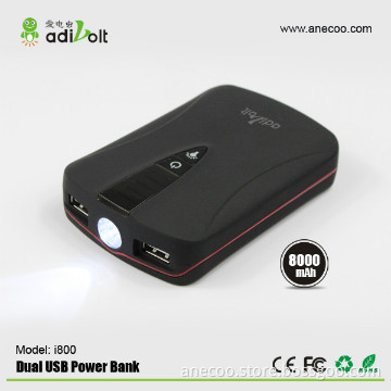 Dual USB Universal Mobile Device Batteries Mobile Power Pack